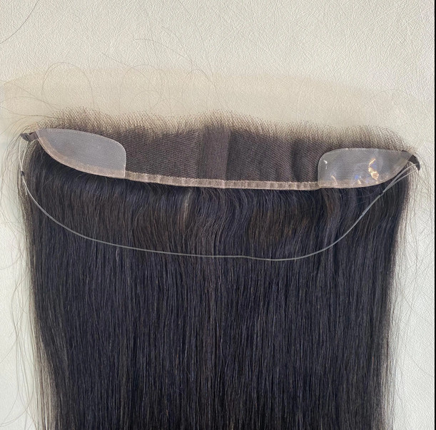 Lace Front Hairline 2“x12″HD Swiss Lace Natural Full Handmade Base Forehead Hair