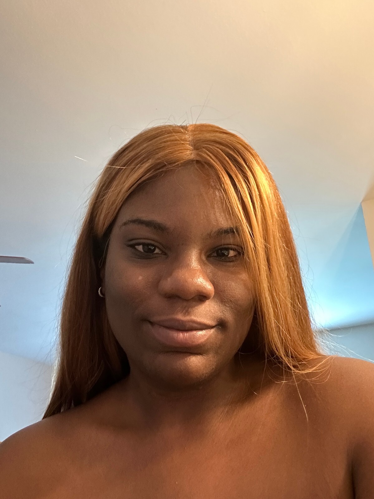 Straight Blonde 4/27 Piano Highlight 13X4 HD Lace Front Human Hair Wig 22 inches