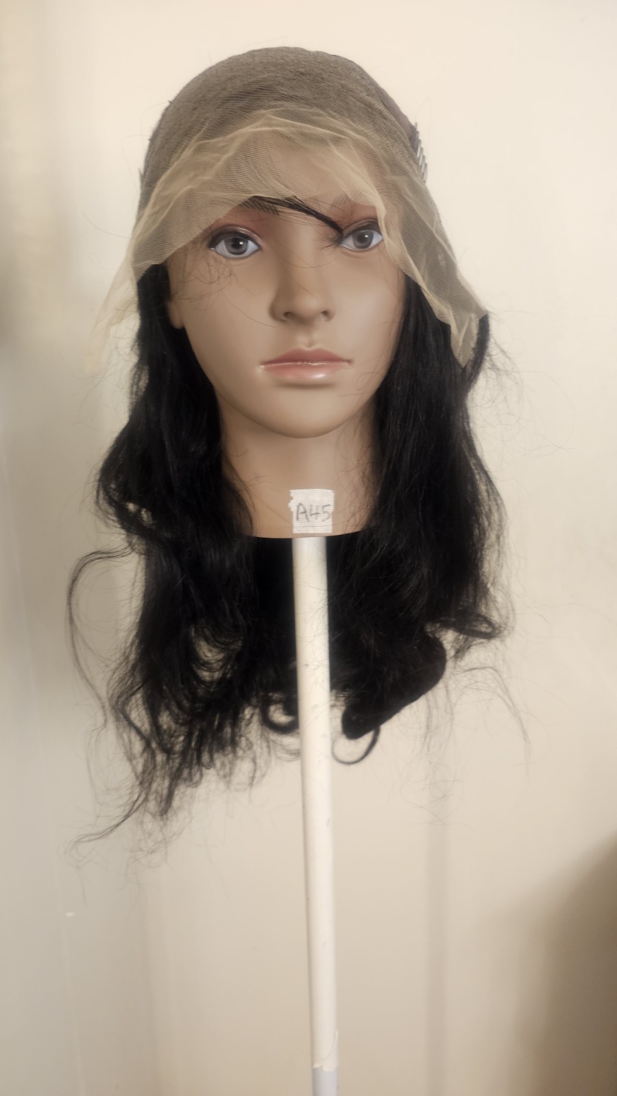 High Quality natural 24 ” straight 100% Virgin Human Hair Lace closure Wig.