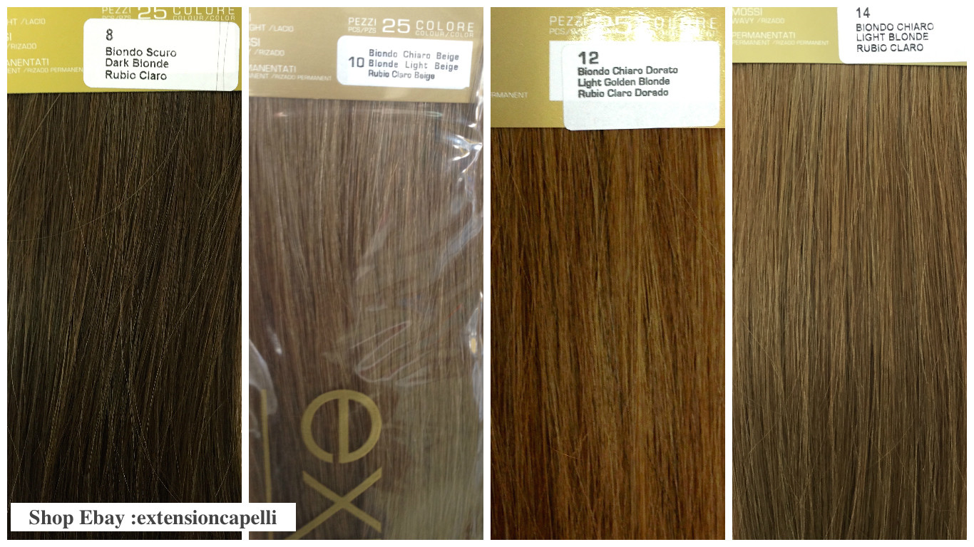 EXTENSION SOHAIR by ORIGINAL SOCAP 25CIOCCHE IN CHERATINA 100% NATURALI 50 CM.