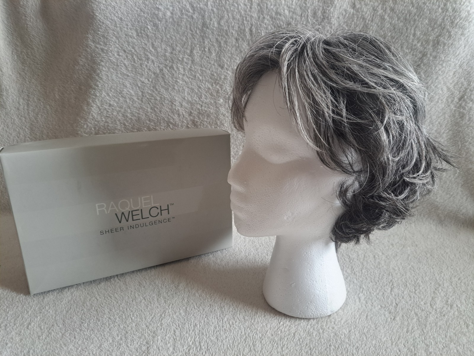 Raquel Welch Sheer Indulgence Wig RL511 Sugar & Charcoal Color Average Hairuwear