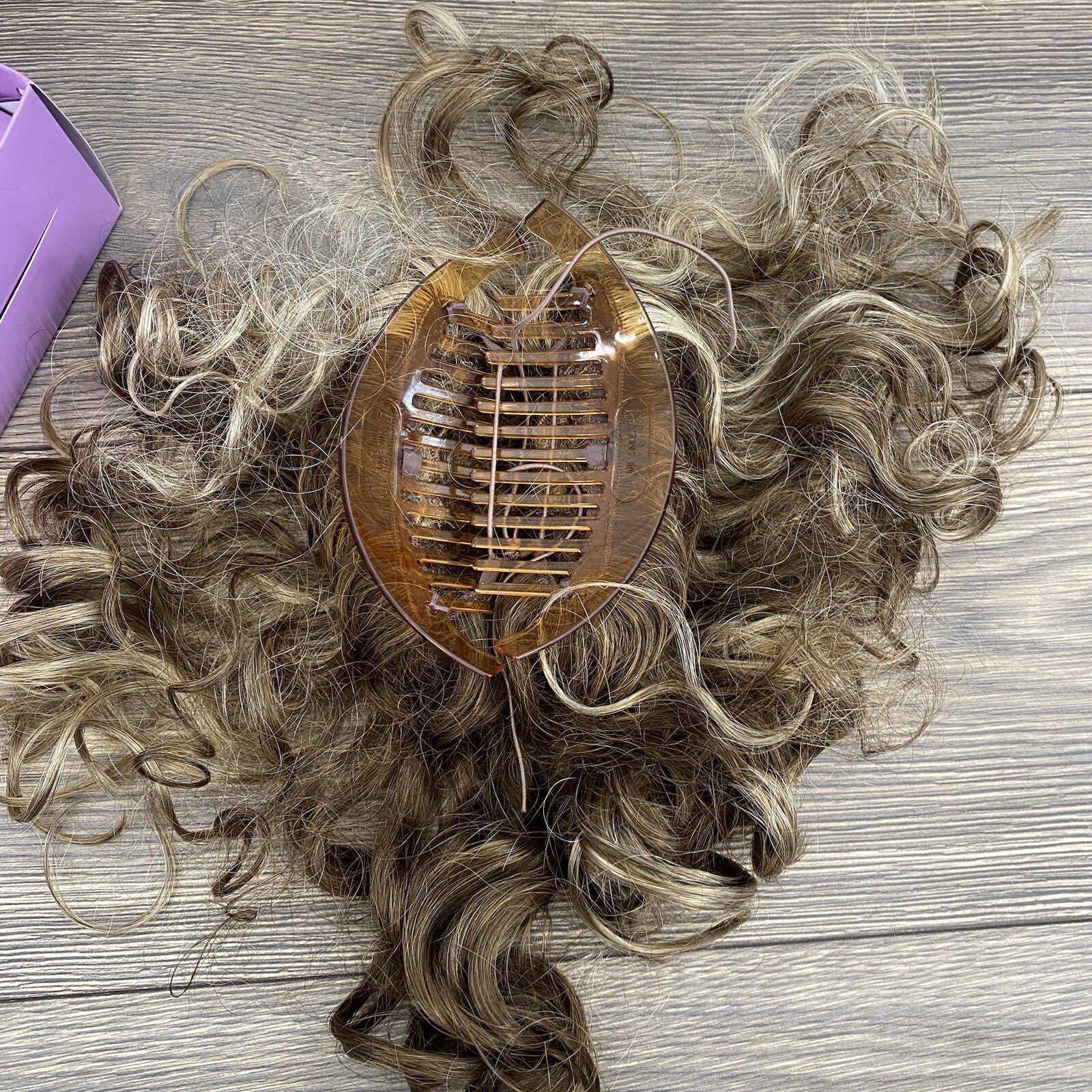 Paula Young Curly Combs A3334 SF13/116 Curled Hairpiece Wig Adjustable Hair Comb
