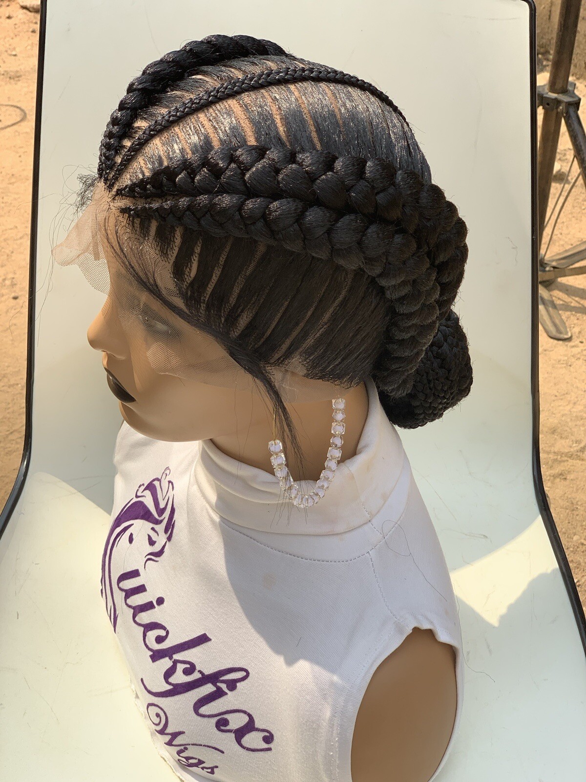 French braids Braided wig,Knotless Box Braids,Frontal braid wig,Braid wig,Stitch