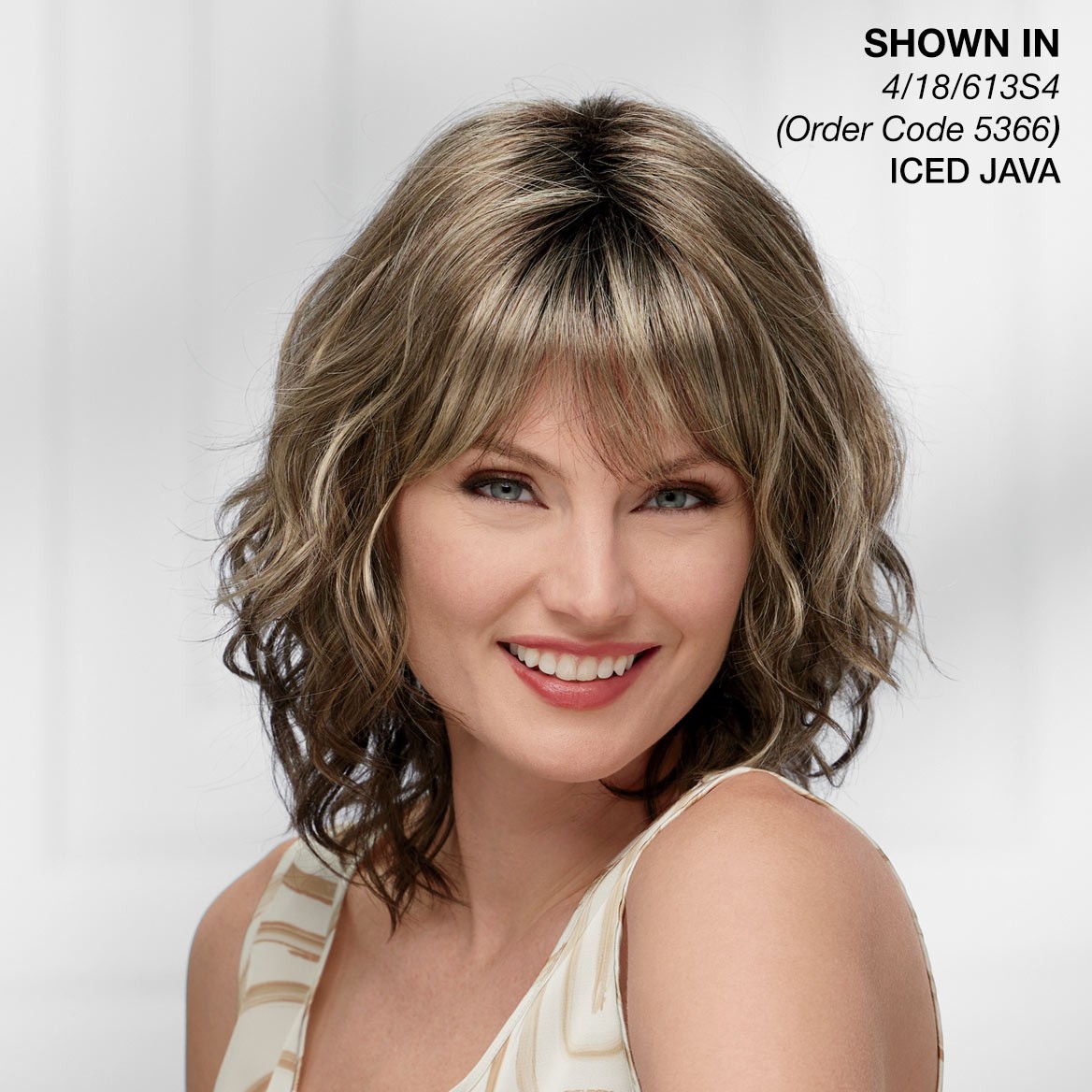 Paula Young® WhisperLite® Lavender Wig, Iced Java, Average