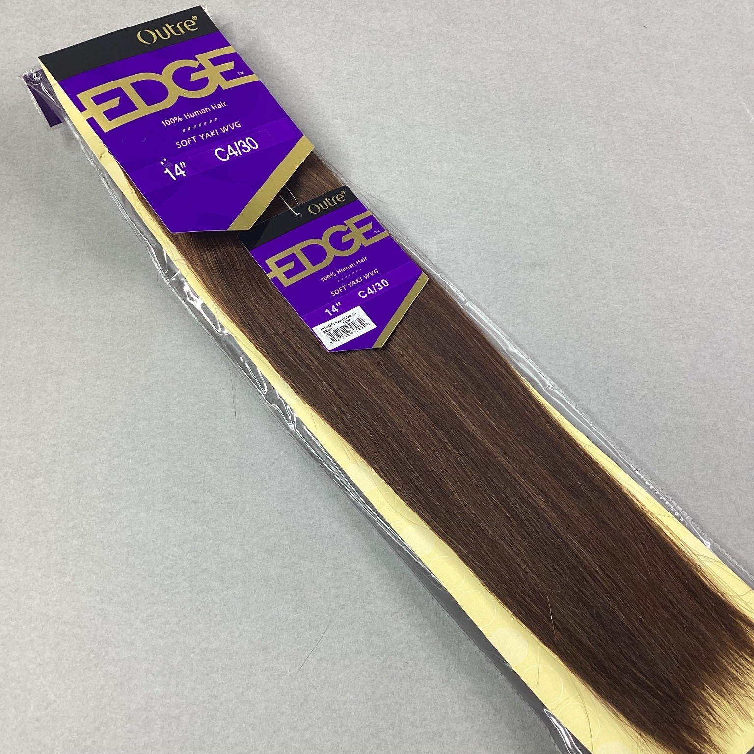 Outre EDGE 100% Human Hair Extensions 14″ Soft Yaki WVG C4/30
