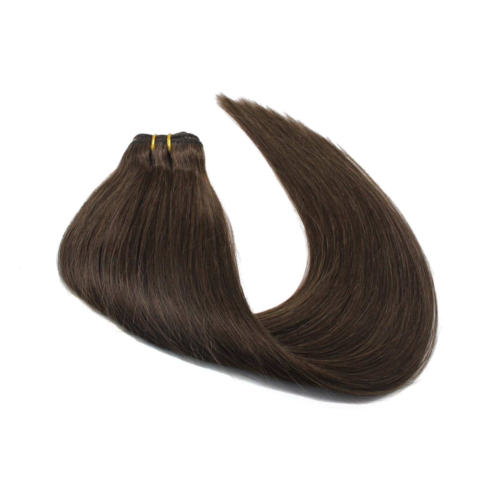 Sew In Weave Weft Human Hair Extensions Real Remy Russian Thick Hair Full Head