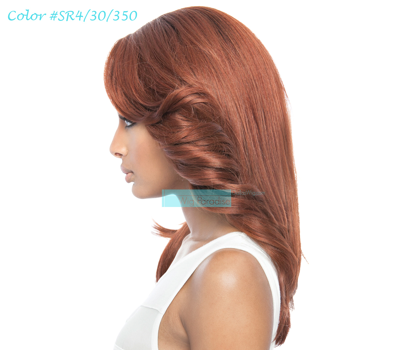 Isis Collection Brown Sugar BS119 Feather Flip Sides Celebrity Style Wig