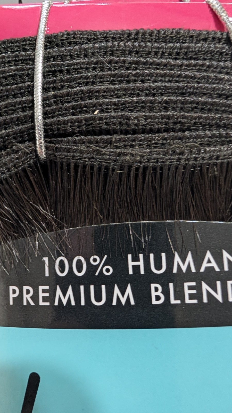 Hairtensity Silky Yaki 2 DarkBrown 8 ” 100% Human & Premium Blend Hair Brand New