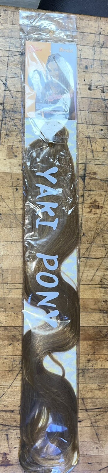 FANTASTIC BEAUTY SYNTHETIC FIBERS COLOR M30/144 Yaki PONY NIP NRM20B