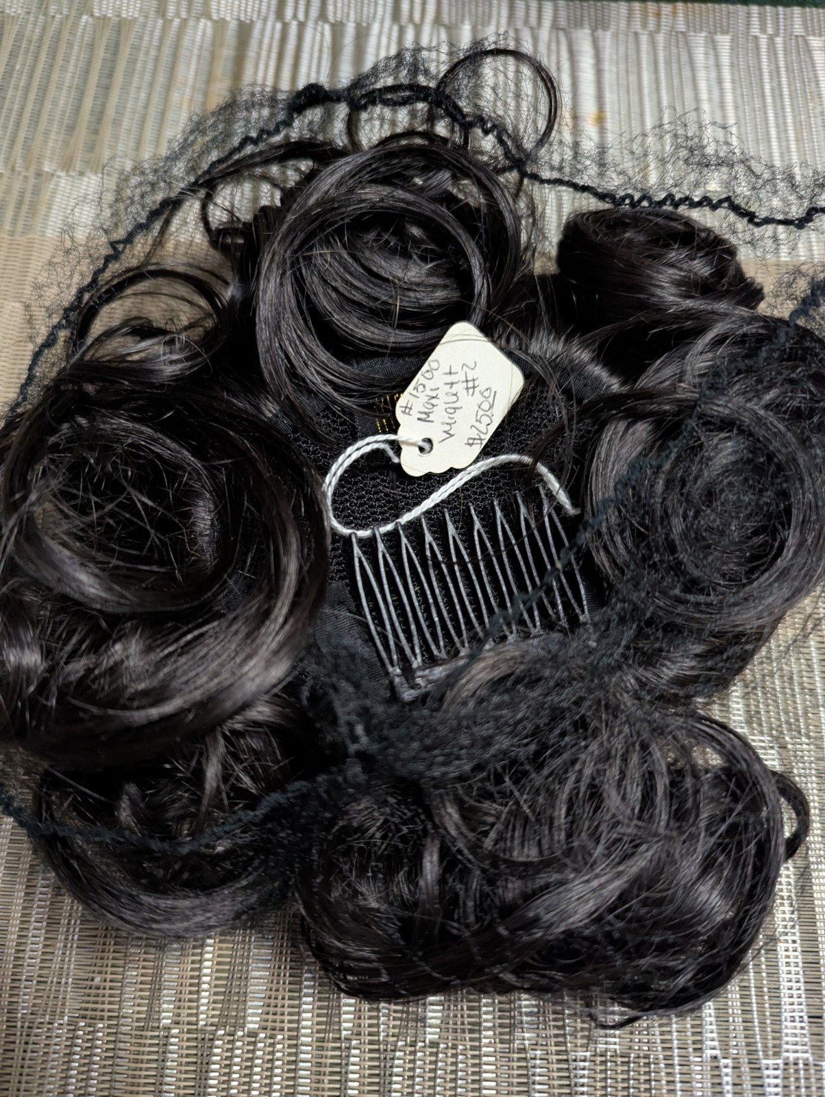 Maxi Synthetic Wiglet Hairpiece Dark Brown #2 Loose Curl