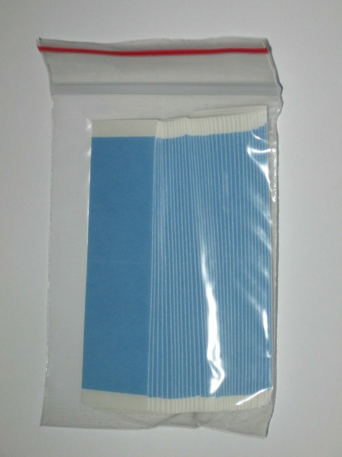 Walker Blue Liner Lace Front Support 1″x 3″ Straight Strip Tape / 36pcs/bag NEW.