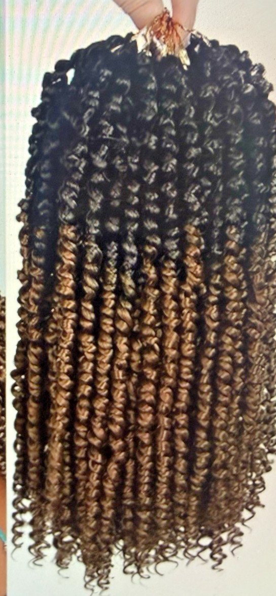 NEW NAYOO Passion Twist Crochet Hair 12 inch 8 Packs Curly Pre-twisted OT30