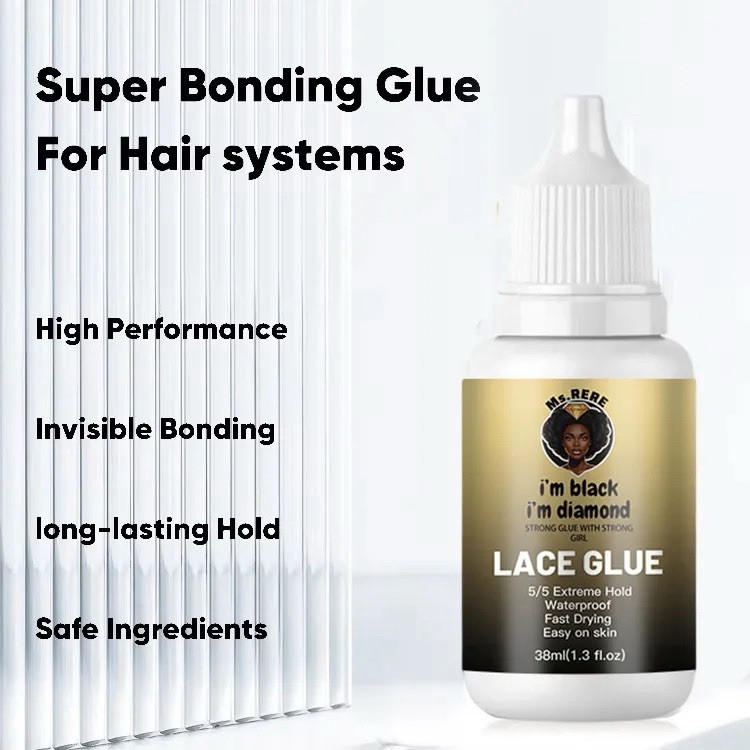 Ms.Rere Waterproof Lace Glue ! Extreme Hold , Easy On Skin!!🥰