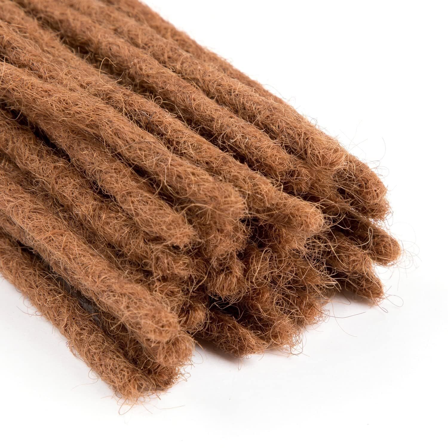 Crochet Braid Handmade Dreadlocks Hair 0.2/0.4/0.6/0.8cm human hair Extensions