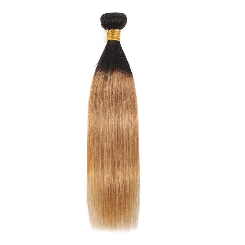 Real Human Hair Wig Human Hair Color Clockwork 9A Wig Solid Color Piano Color