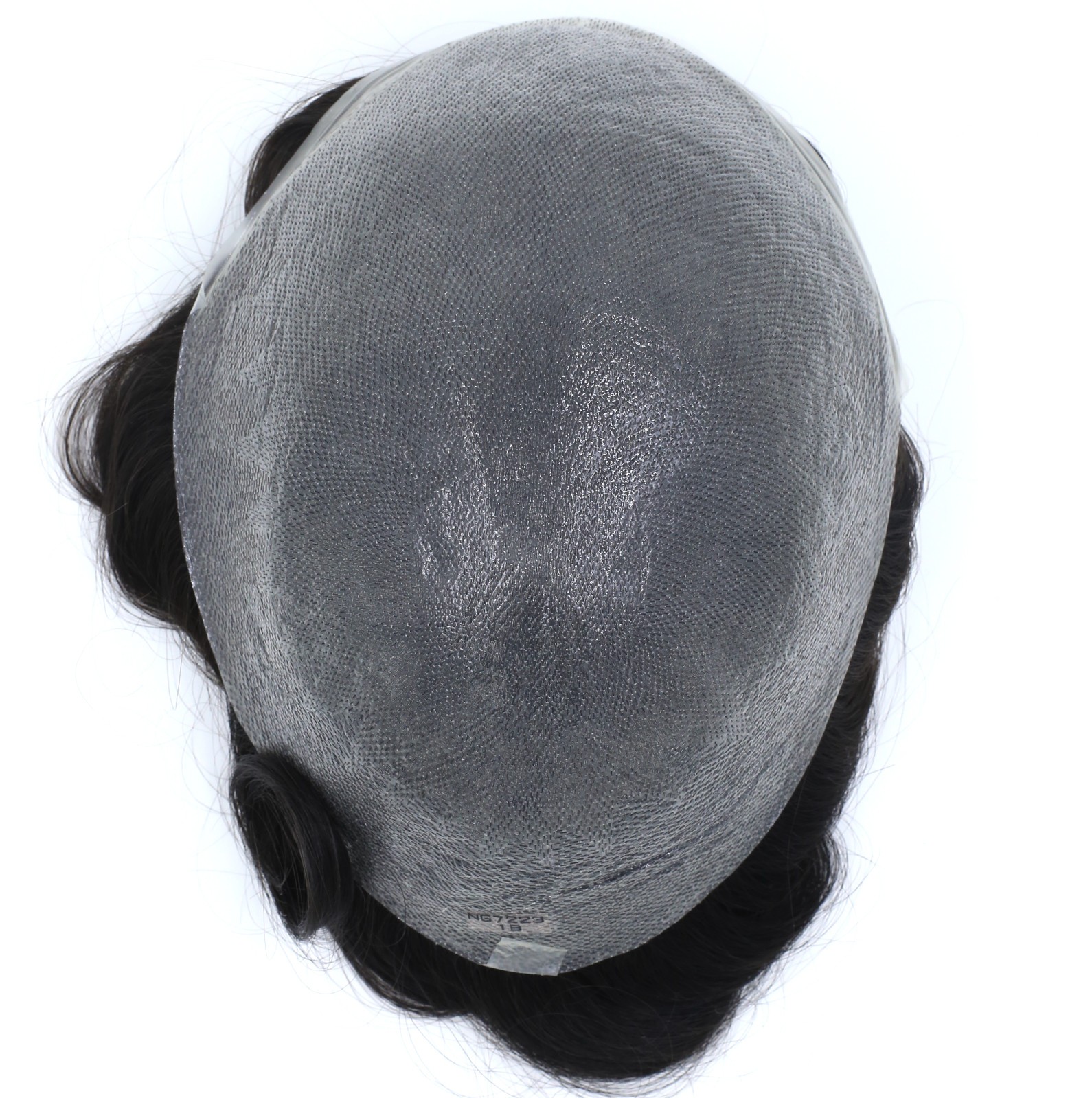 Ultra Thin Skin Super Mens Toupee Human Hair Replacement System Hairpieces 7×9