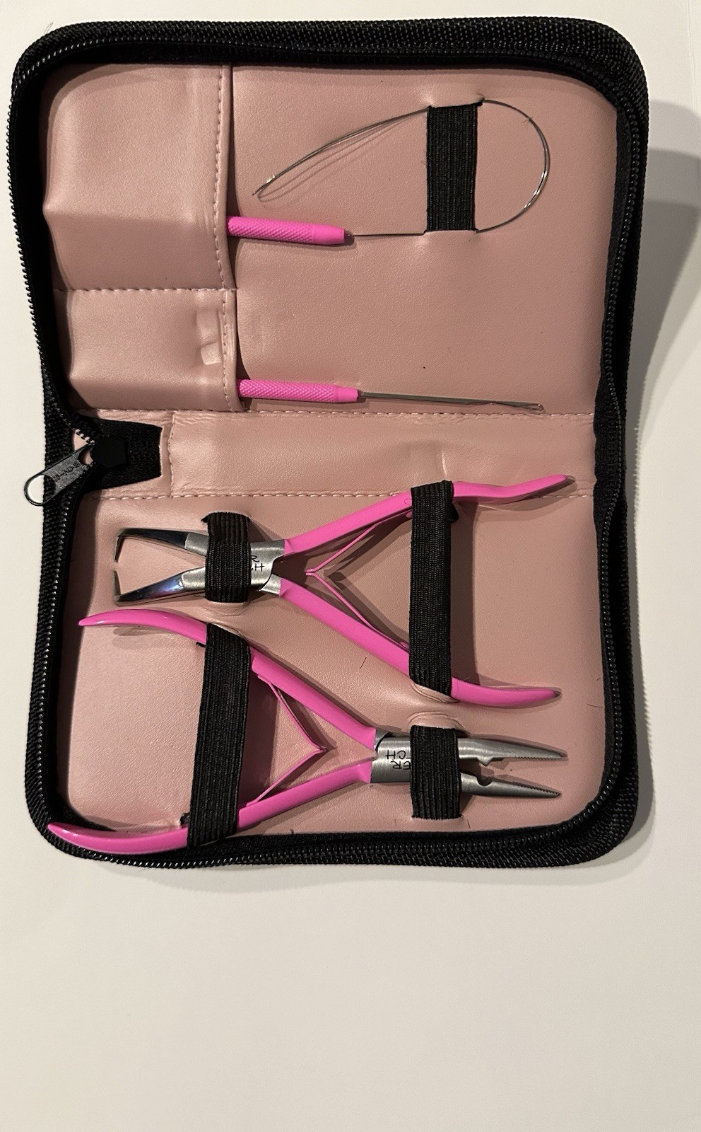 Hair Extension Tool Kit – Professional Loop Needle & Pliers Set