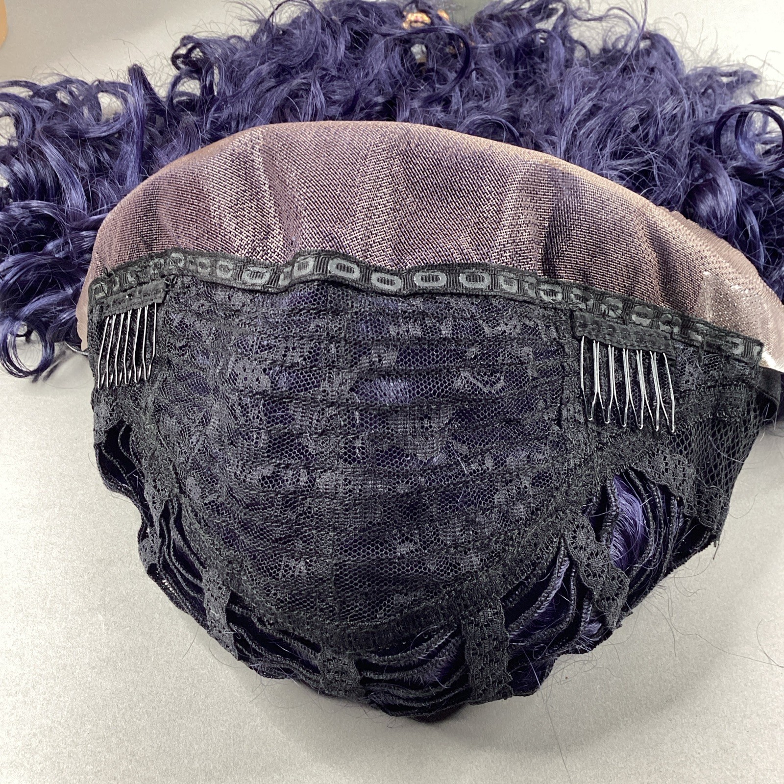 R&B RL-WE #BV Blue Violet Premium Synthetic Blend Wig Adjustable