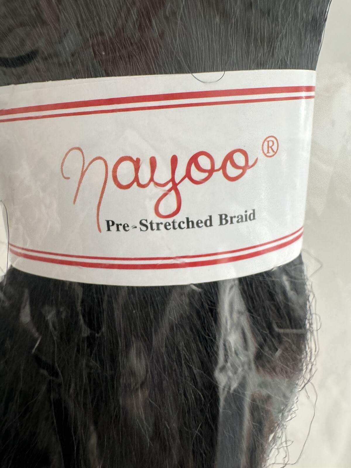 Hair Extensions Pre-Stretched Braiding Black-22 Inch Synthetic Braiding 1pack
