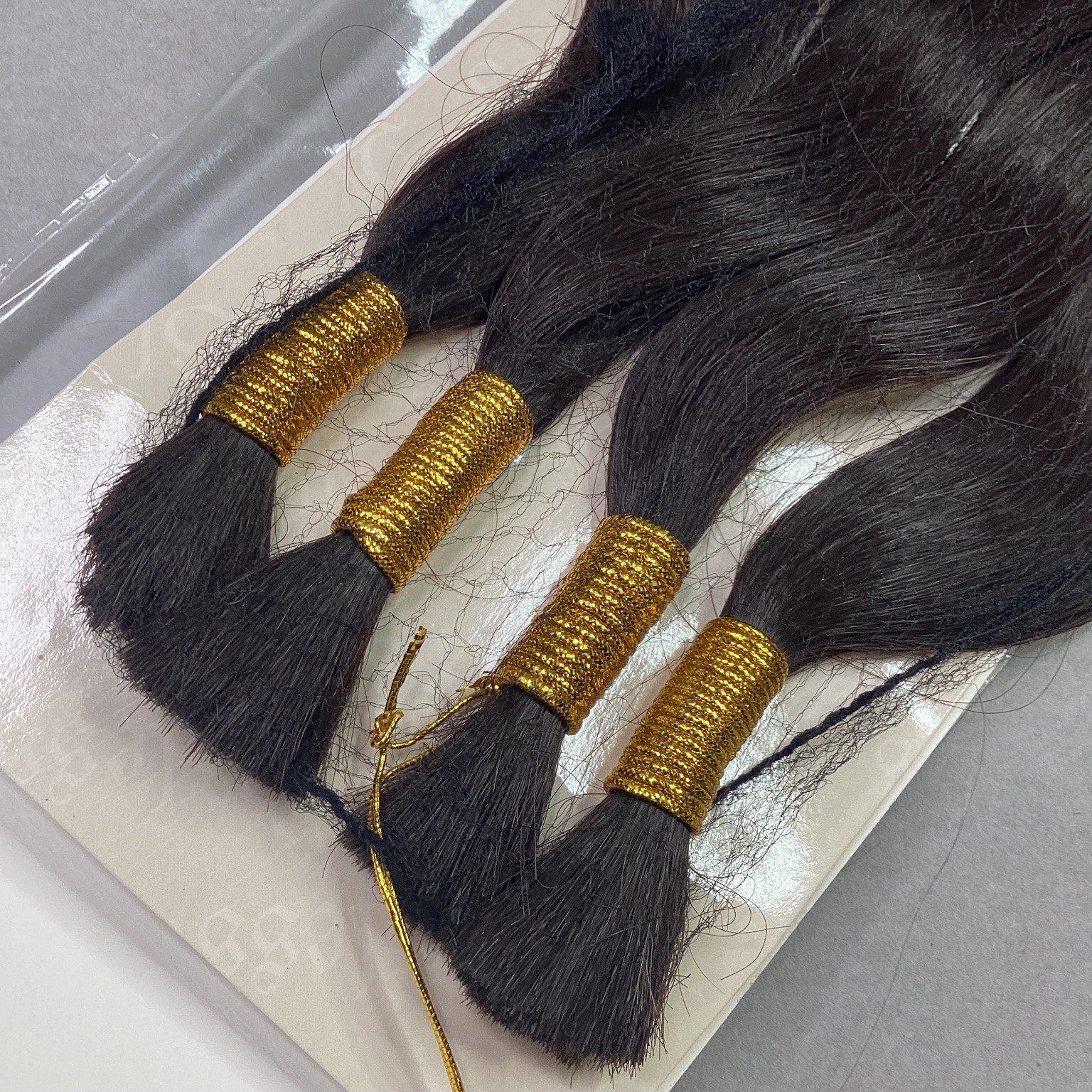 Bless European Bulk 18″ 100% Human Hair Extensions Color 2