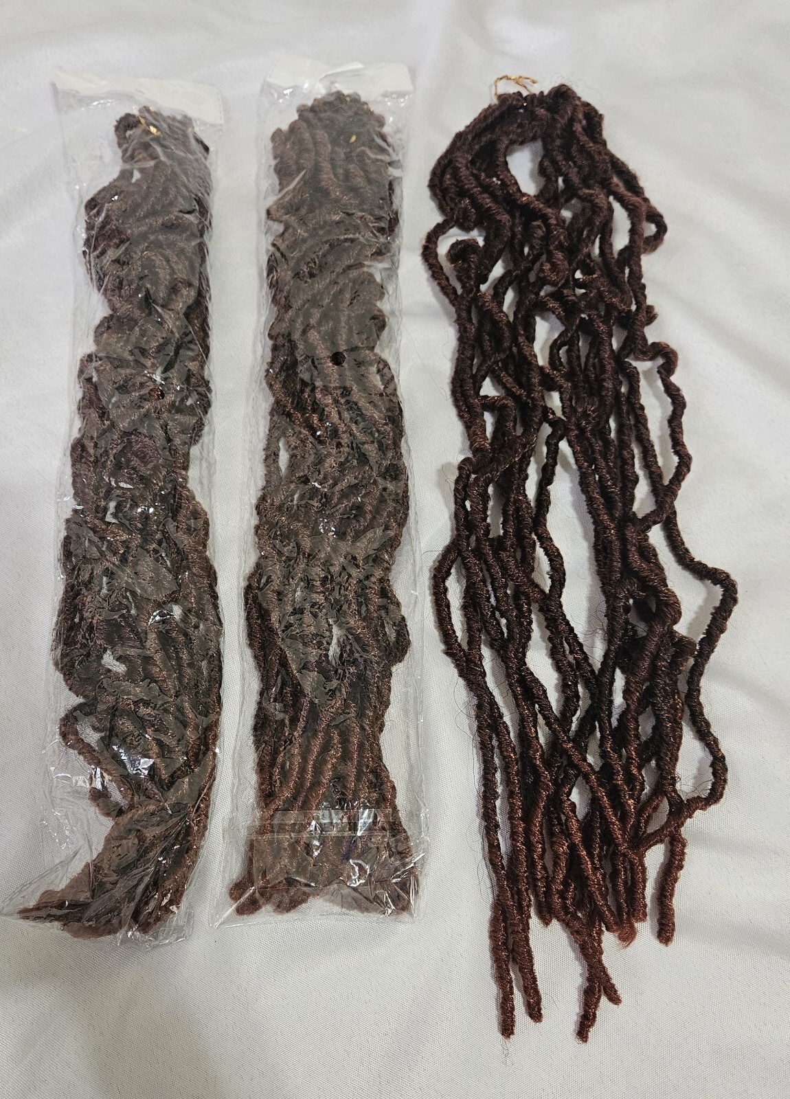 Crochet Hair 18 Inch Pre-loop Crochet Braids 100% Natural African Root