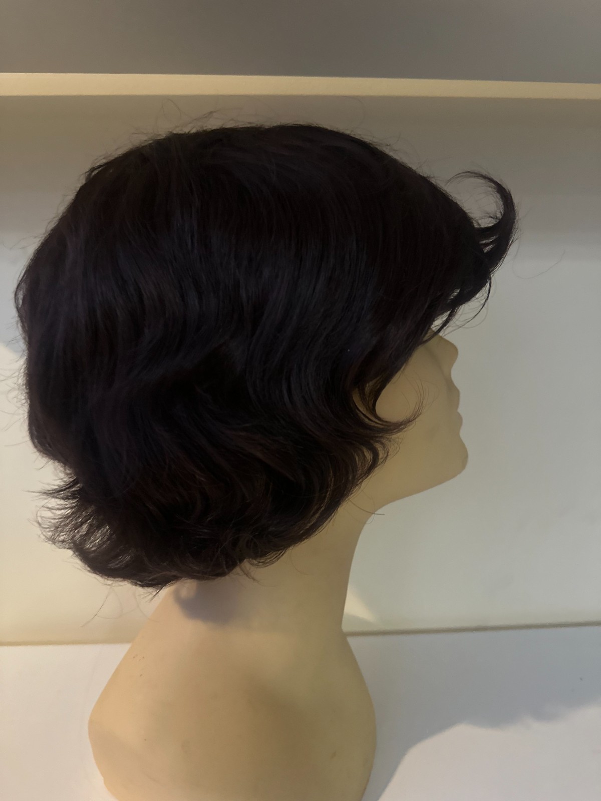 Boy Cut Wig Women’s Brown Synthetic Free Part Washable Fashion Tape-In SZ N226