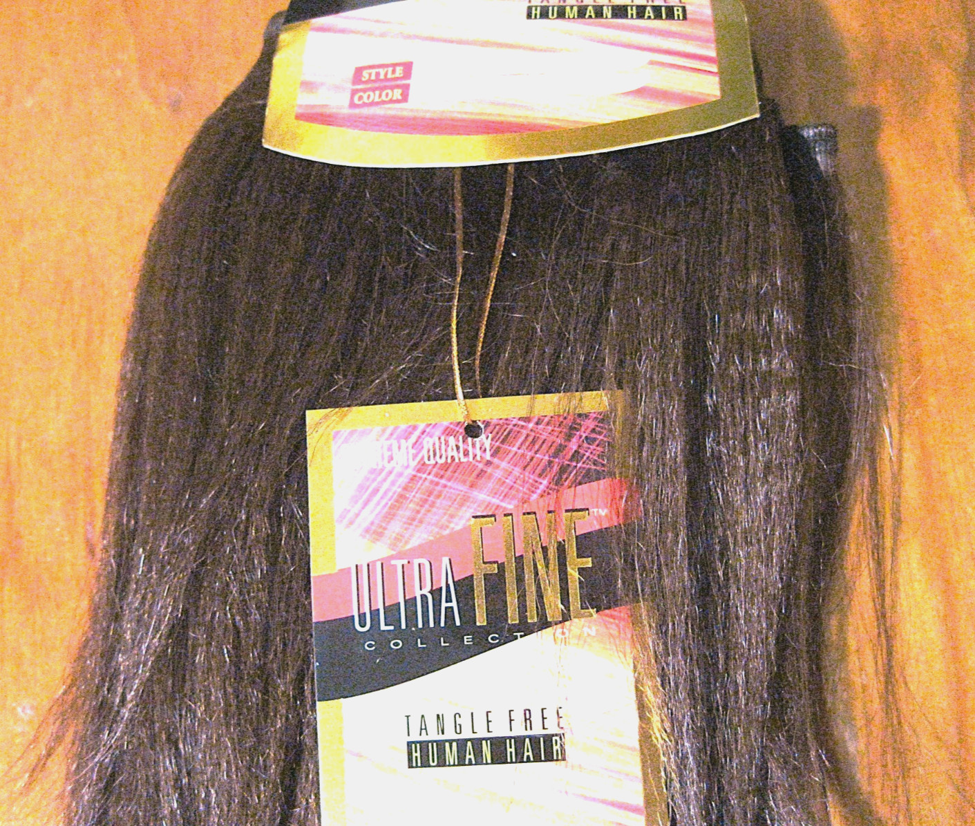 100% HUMAN HAIR Premium Crimped 6” – 8″ Weft Weave-sew-loop Soft & Tangle Free