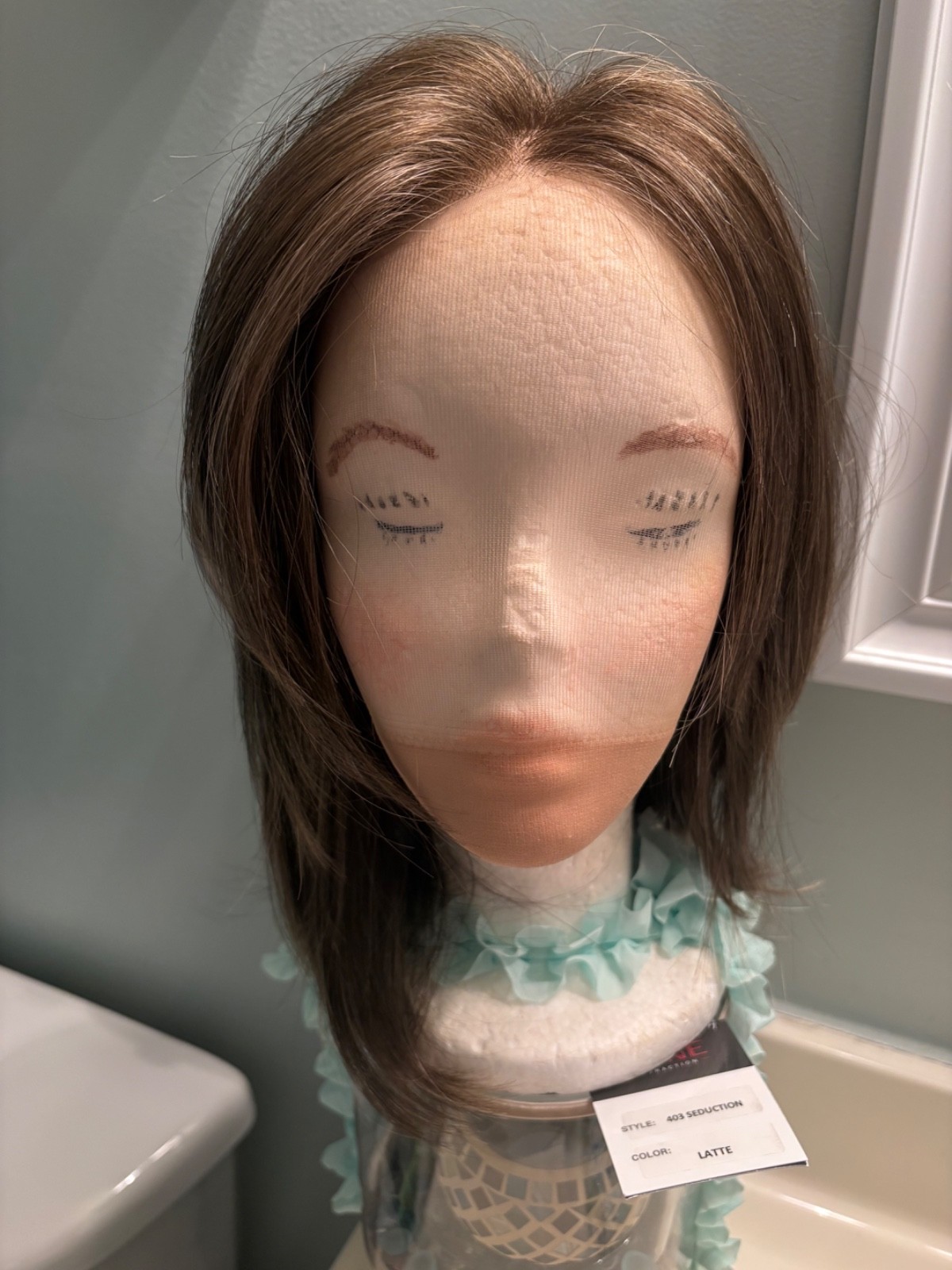 Seduction wig by Mane Attraction average cap color Latte