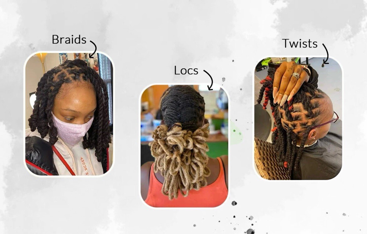 Pre-Stretched Afro Kinky Human Hair Bulk for Braiding, Twists, Locs (3 Packs)