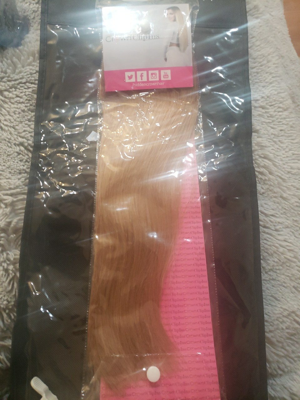 Hidden Crown Human Hair 14″ Clip Ins