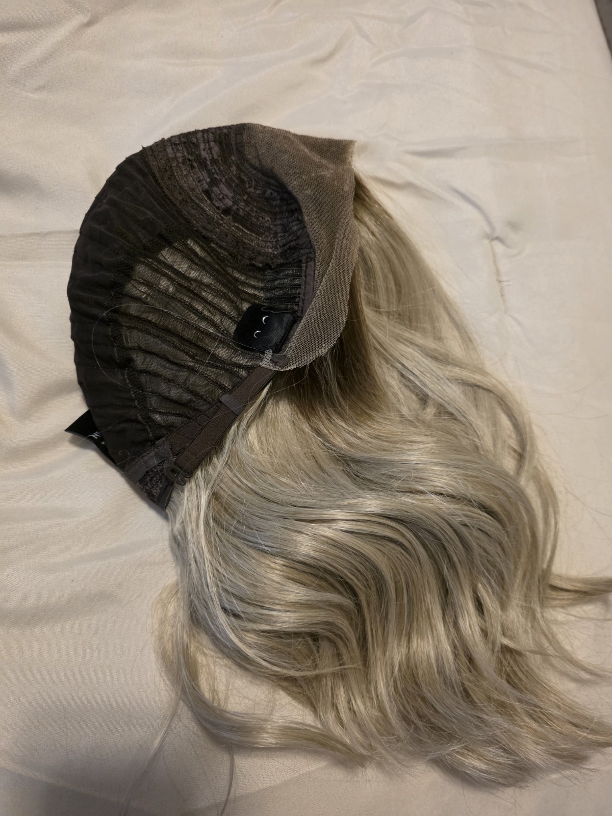 Nel’s Wigs ~ Beige Blonde Lace Front Long Bob Wig