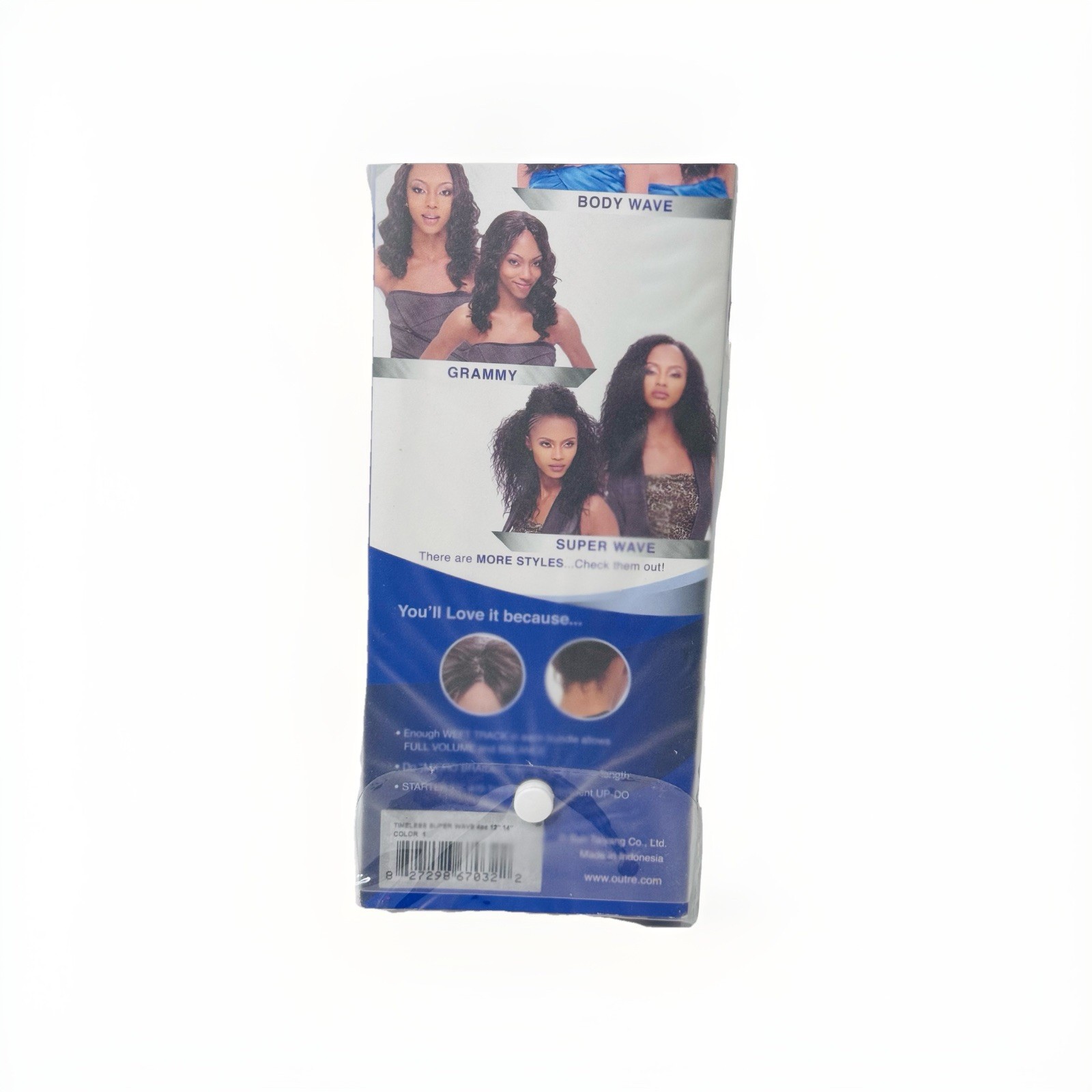 Outre Timeless 100% Human Hair Natural Blend Super Wave #1