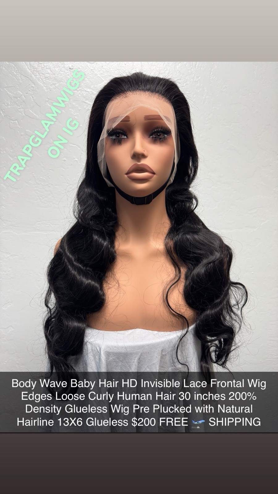 Human Hair 200% Edges, Loose Wave Baby Hair HD Pre Plucked