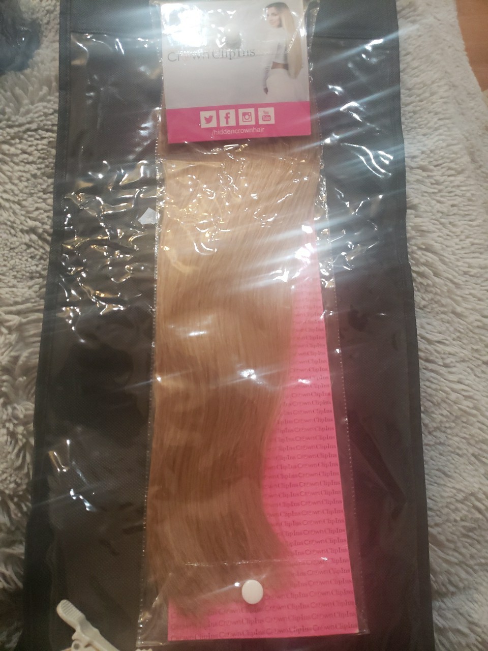 Hidden Crown Human Hair 14″ Clip Ins