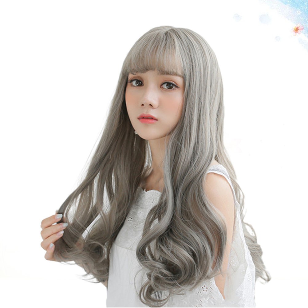 Front Wig Hair Replacement Curly Pieces for Women Fashion Woman Cover