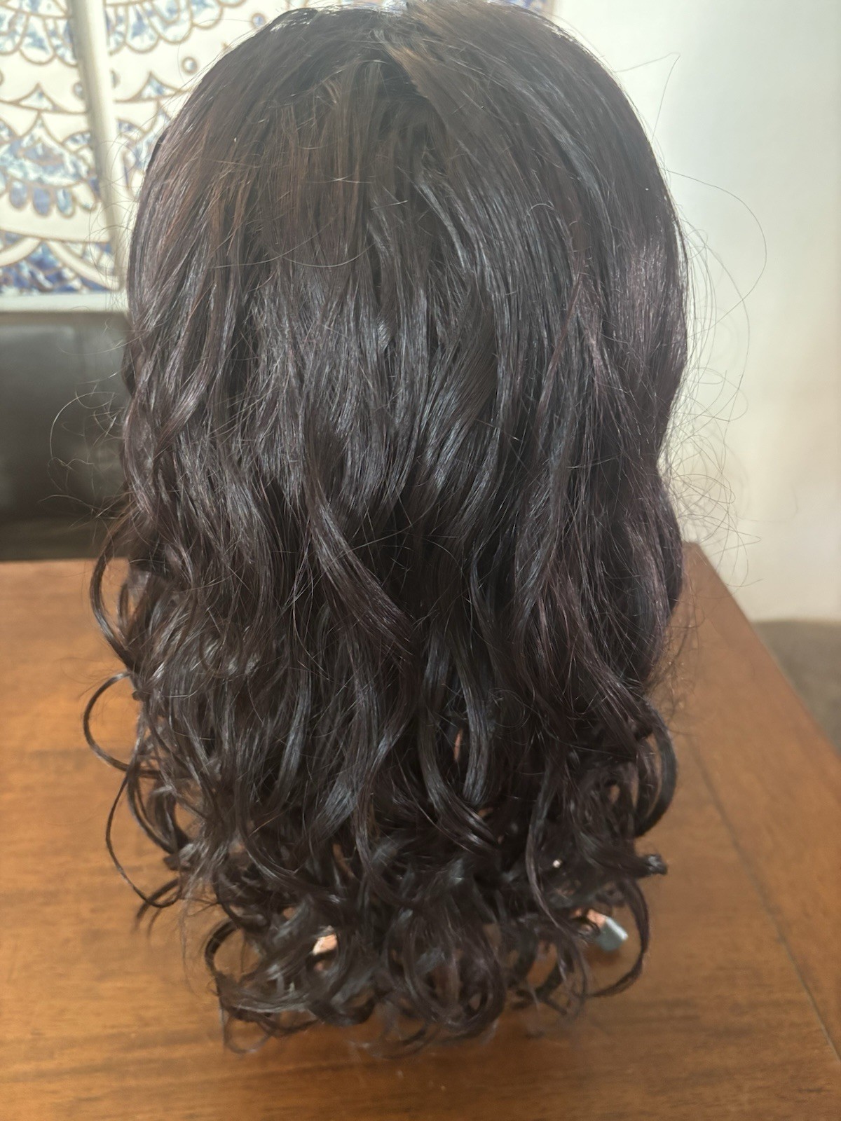 Lace Front Free Part Synthetic Brunette W/ Burgundy Peekaboo, Show Stopper New