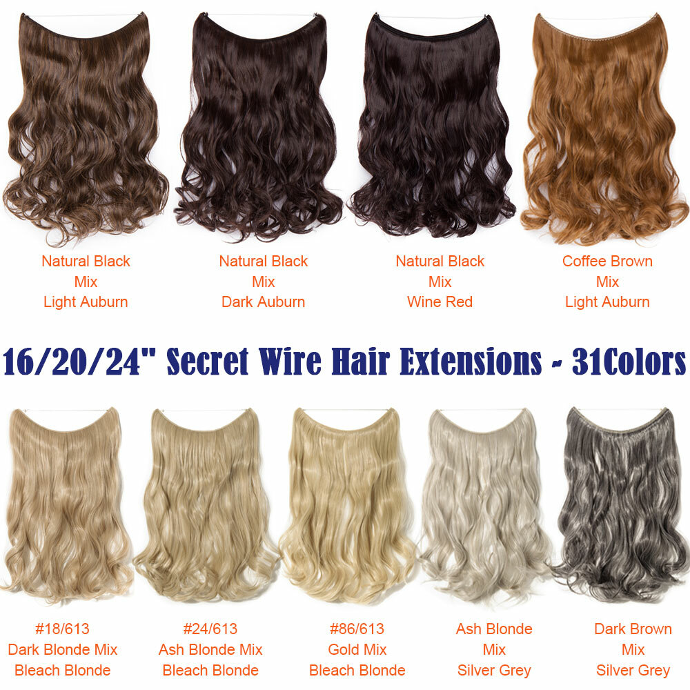 100% Natural Secret Head Band 1Pcs Elastic Wire in Hair Extensions as human USA