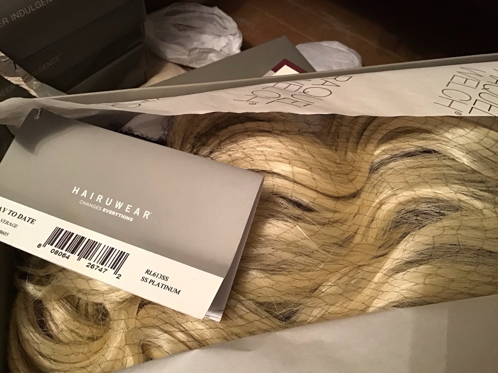 Raquel Welch Wig New In Box Day To Date Shaded Platinum SS613 Lace Gorgeous