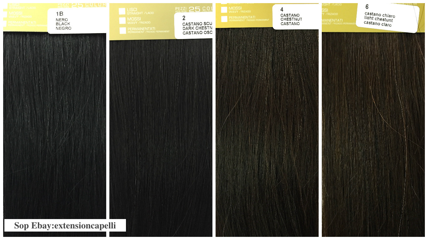 EXTENSION SOHAIR by ORIGINAL SOCAP 25CIOCCHE IN CHERATINA 100% NATURALI 50 CM.