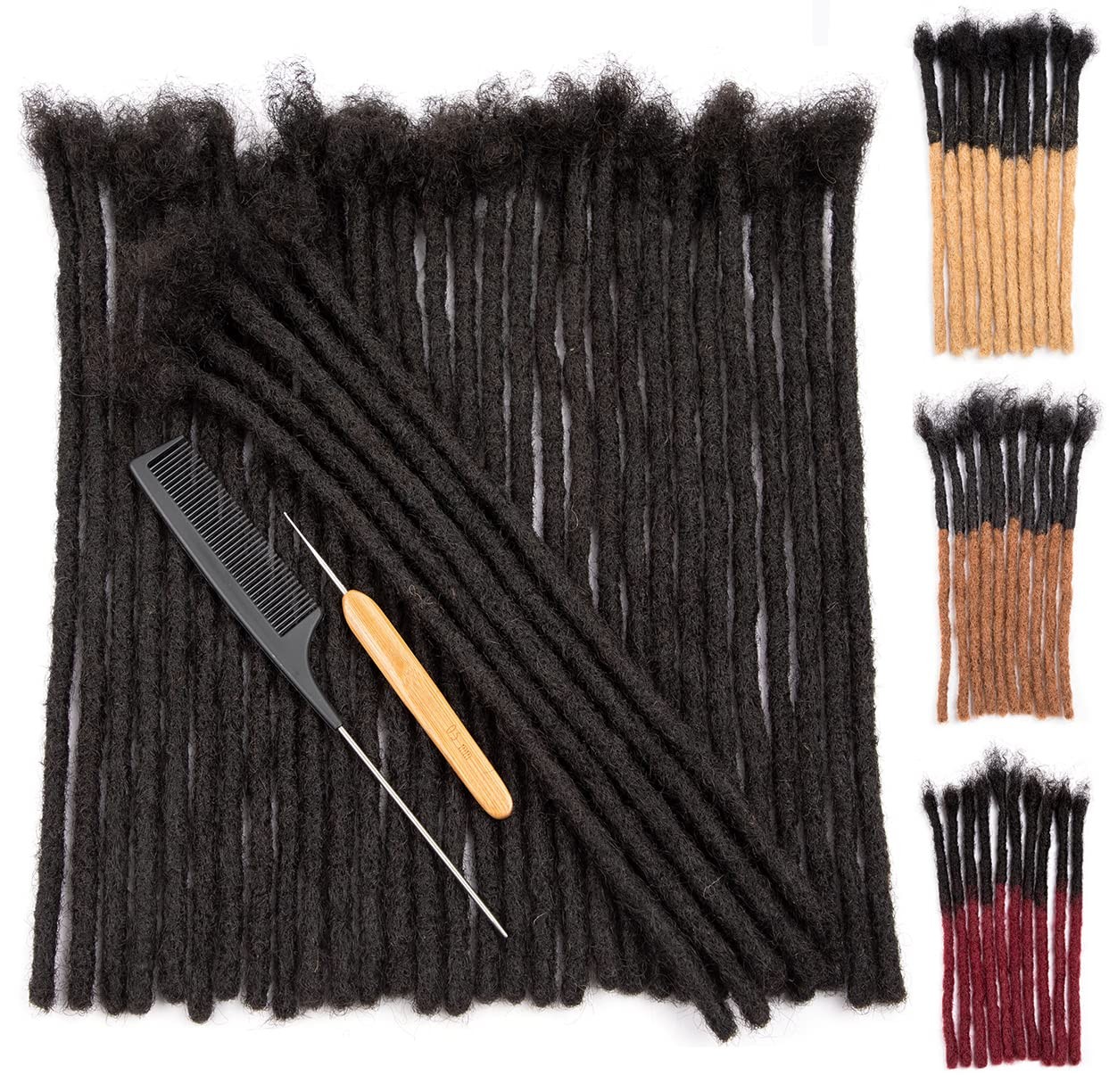 Originea Daixi Natural Looking Permanent Loc Extensions Human Hair Softer And