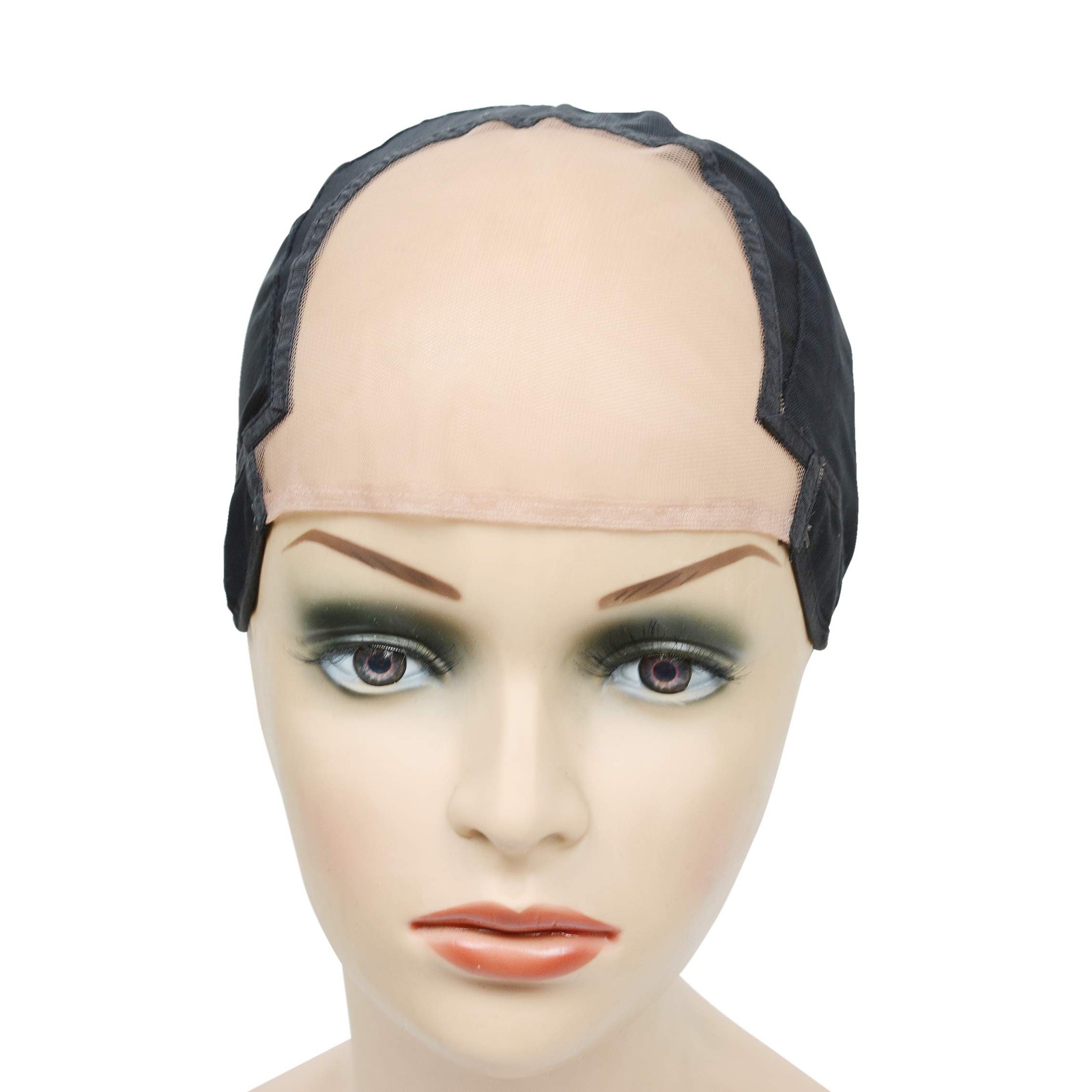 U Part Lace Wig Cap for Making Wigs Stretch to Ear Weaving Wig Cap with Adjus…