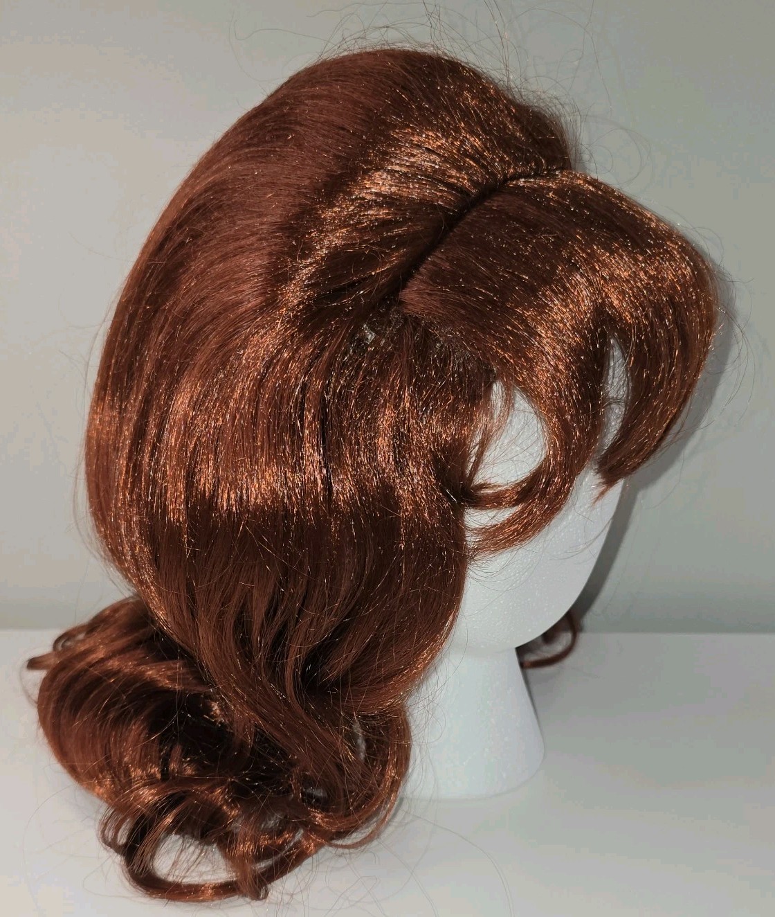 City Costume Wigs Auburn Curly Halloween – Synthetic, Peggy, Non-Flammable NWT