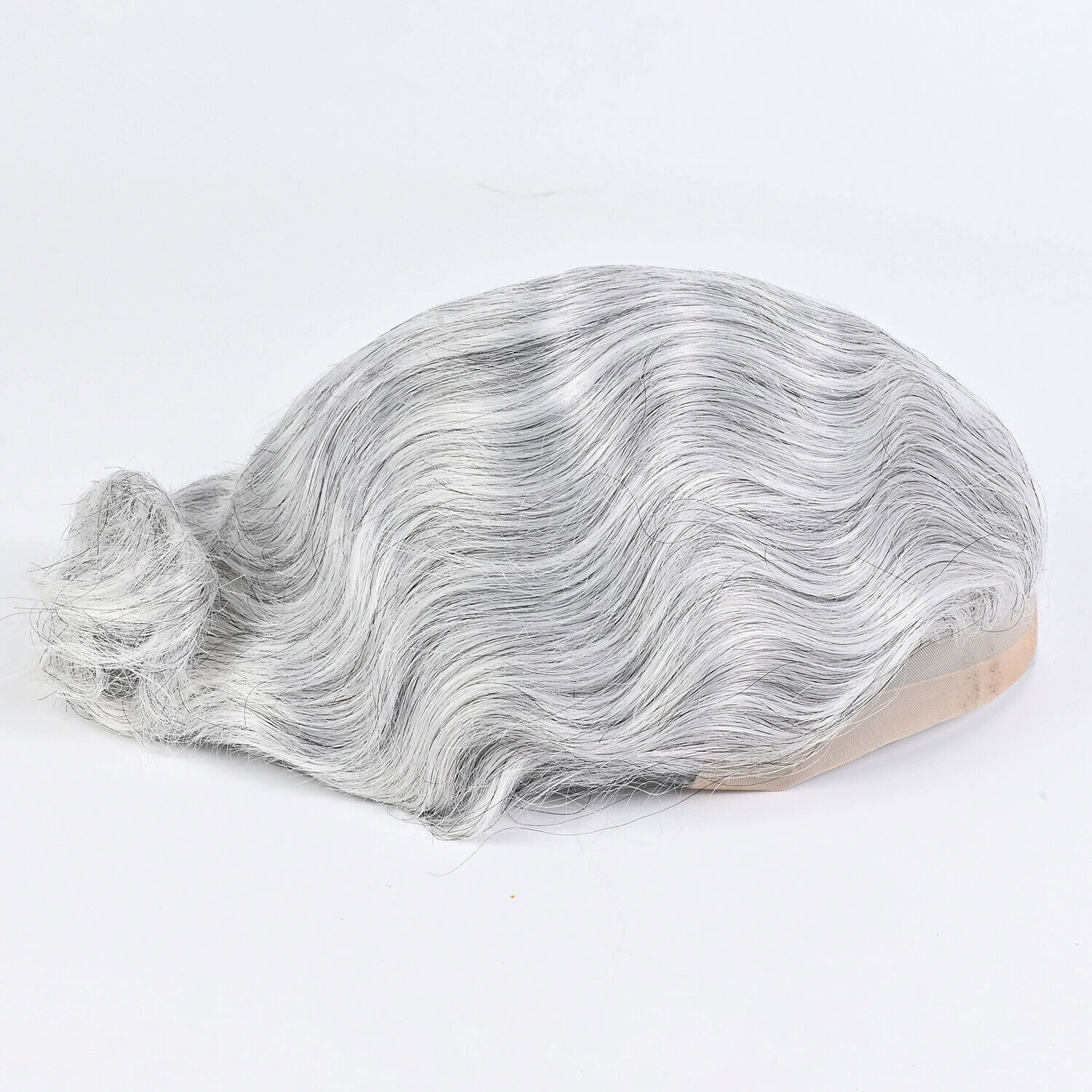 Toupee For Men Human Hair Replacement System Mono Thin Skin Pu 10×8