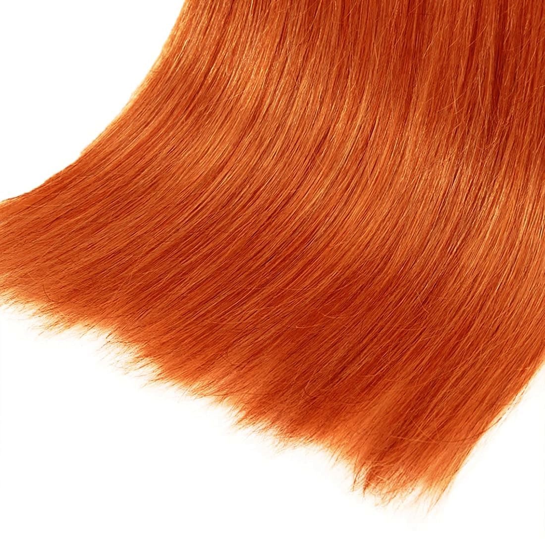 Peenoll 24 26 28 Inch Orange 350 Yaki Wave Bundles Human Hair Brazilian Remy