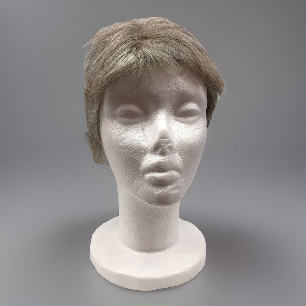 Tony Of Beverly Grey Pixie Cut Blend Wig