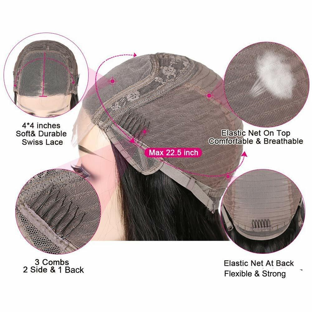 Human Hair Brazilian 100% Remy Human Hair Wigs Preplucked Wig