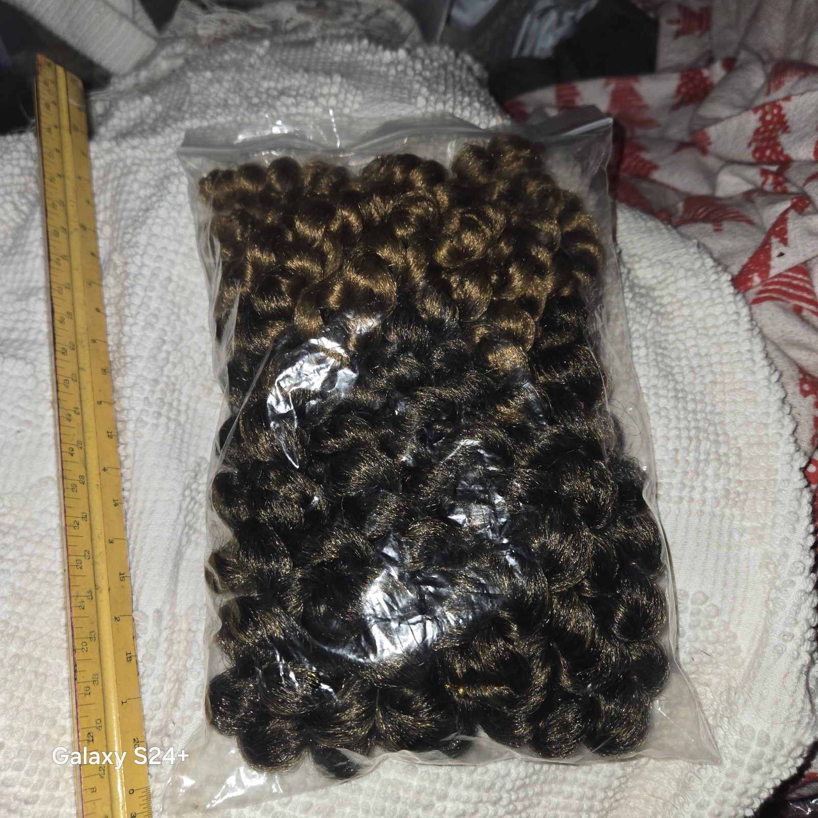 5 Pack 12” Brown Dark Brown Kinky Curly Crochet Hair Spiral Curl – Sealed