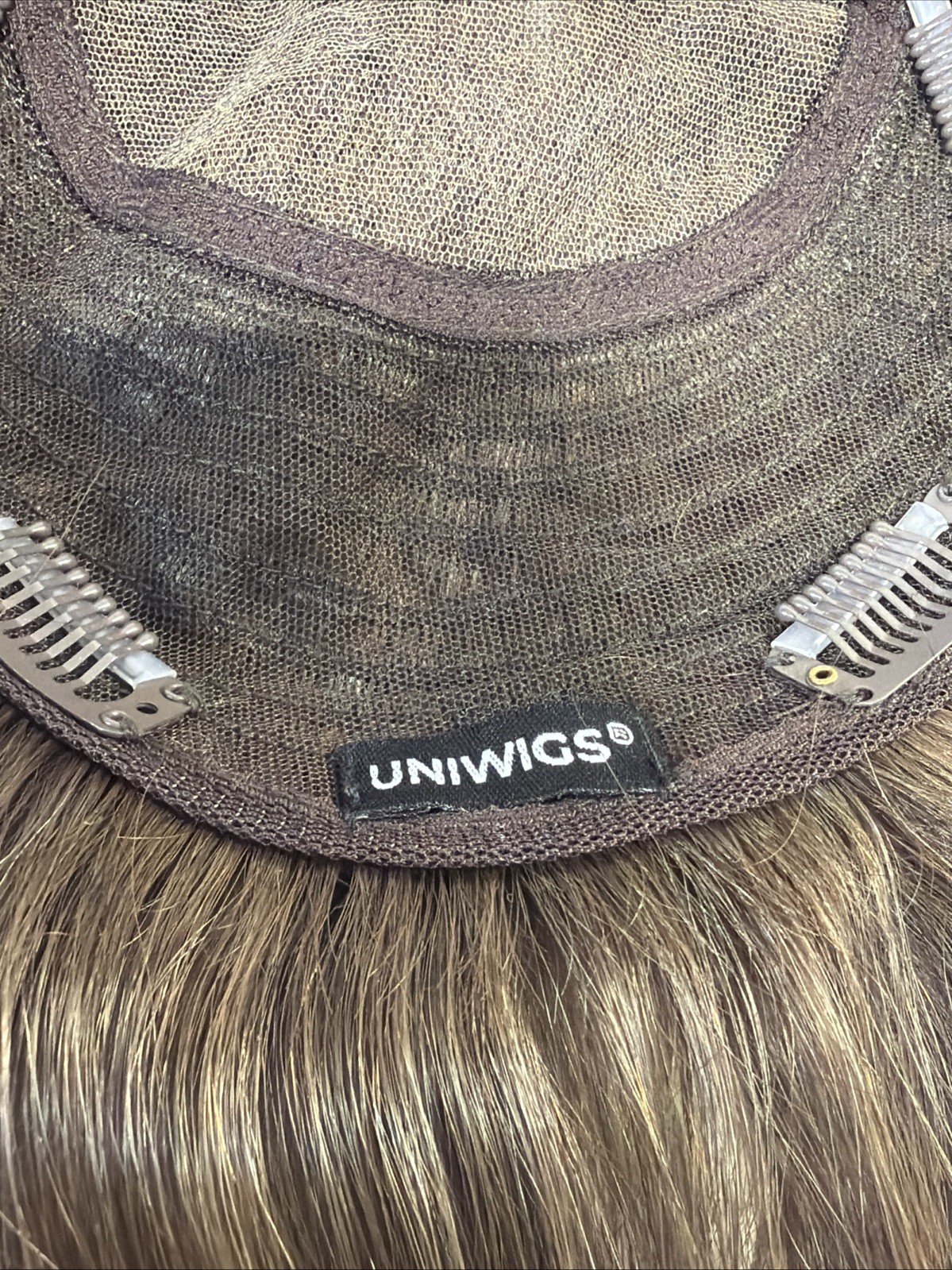 UNIWIGS Lacefront Topper Ultra Breathable 8.5 X 9 HUMAN HAIR 14in