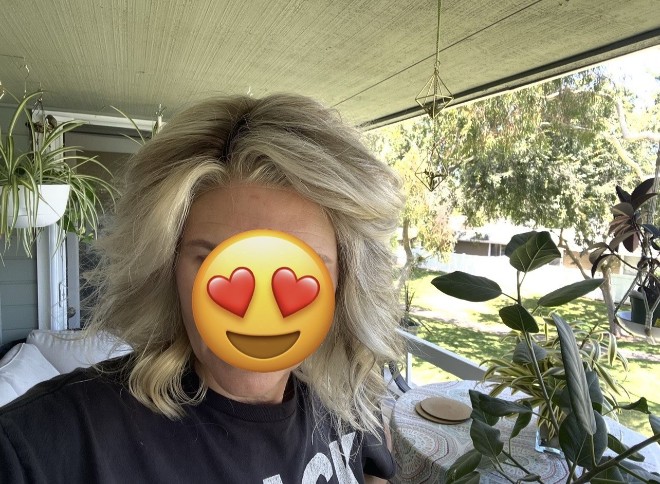 Human Hair Lace Front, 14” With Layers, Ash Blond, 180% Density
