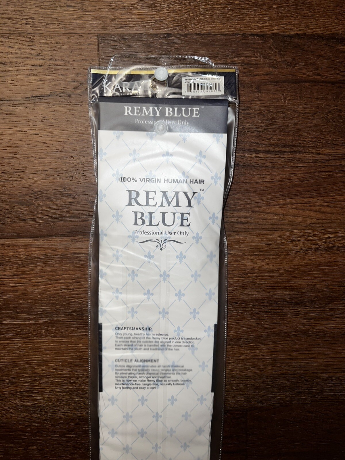 KARA REMY BLUE 100% VIRGIN HUMAN HAIR COLOR 1 BLACK 14″